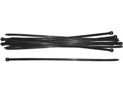 Хомуты нейлоновые, черные д/проводов 100 шт.,  80х2,5 мм