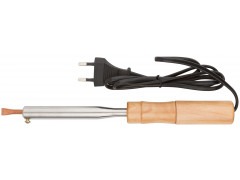 Паяльник 220 В, деревянная ручка, плоское жало D=5,8 мм, 60 Вт