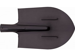 Лопата штыковая без черенка, облегченная, с ребрами жесткости 195х350 мм