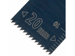 Насадка для МФИ режущая пазовая прямая, HCS, по дереву, 20 х 1.4 мм, мелкий зуб Denzel