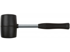 Киянка резиновая, металлическая ручка 80 мм