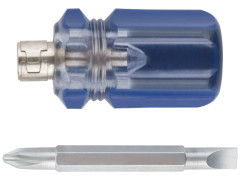 Отвертка с переставным жалом, пластиковая ручка 6x32 мм (PH2/SL6)
