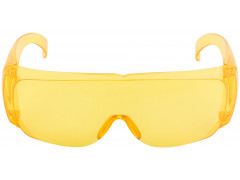 Очки защитные с дужками желтые