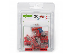 Мини-упаковка клемм «Wago» в блистерах (без контактной пасты) 2273-204/996-02